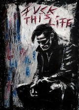 Gemälde - Motivation Leben -