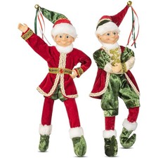 Elfen Figuren Weihnachtsdeko