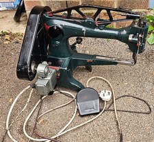 Elektrischer Singer 29k58 Lauffuß Antik Industrie Leder Patcher Maschine
