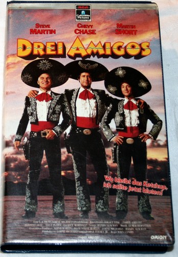 Vhs drei amigos - (no, dvd)