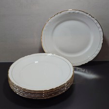 6x alte Speise-Teller der Porzellanmanufaktur Heinrich Winterling Marktleuthen