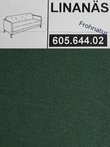 Ikea linanäs bezug 3er sofa - bezug,