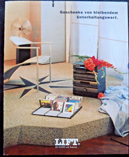 LIFT PROSPEKT, 6 SEITEN. AUS 1992, LIFT MC,VHS CD TOWER,LIFTBOY CLASSIC, PLAKIT