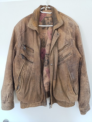 Lederjacke vintage herren - lederjacke,