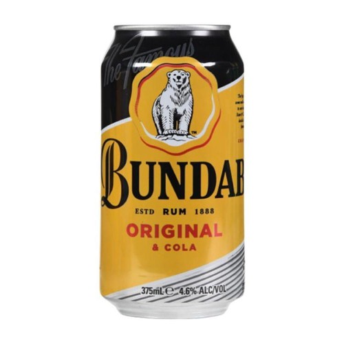 Bundaberg original rum cola - original,