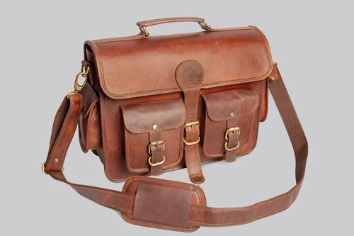 Neue braune herren aktentasche - neue,