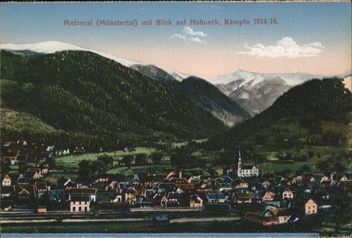 Metzeral haut rhin - metzeral,