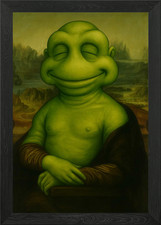 Das Gemälde gerahmt Wandbild