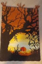 60er jahre wandteppich - 60er,