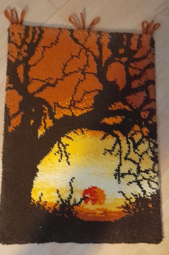 60er jahre wandteppich - 60er,