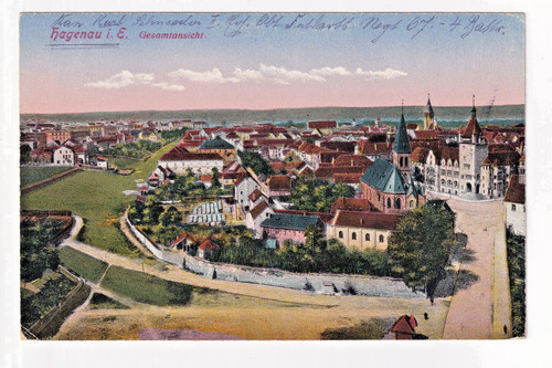 Hagenau elsass - ak,