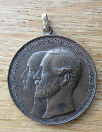 Alte bronze medaille - bronze,