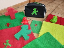 Ampelmann Berlin * 11 tlg *Möve Handtuch Ente Schwamm Kulturtasche Ampelmännchen