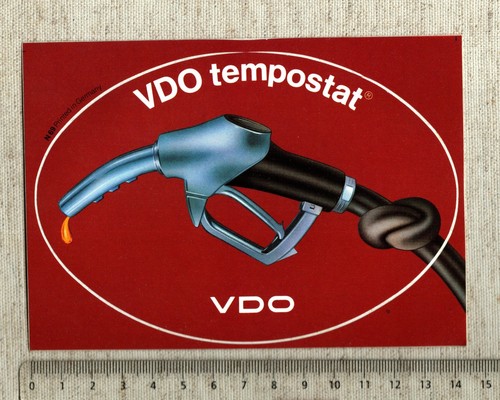 Aufkleber sticker vdo - aufkleber/sticker,