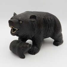 Antike bärenfigur mit - antike,