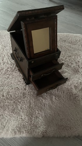 Schmuckschatulle aufklappbar - schmuckschatulle,