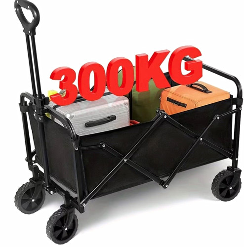 Faltbarer bollerwagen schwarz - faltbarer,
