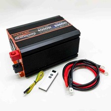JARXIOKE 4000W Wechselrichter 12v auf 230v Reine Sinus Spannungswandler mit