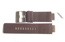 DIESEL Original Ersatzband Lederarmband DZ1123 Uhrband Braun DZ1090 strap brown