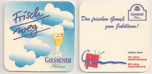 Giessener pilsener alter - giessener,