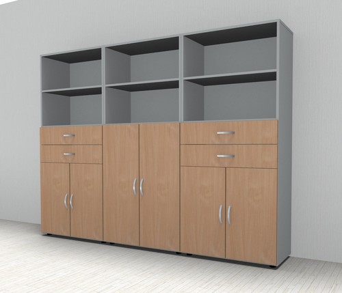 Büroschrankwand 3529 breite - 3529,