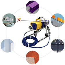 3600psi Pistolenpumpe Spritzmaschine Farbsprühsysteme Sprühgerät 1.8L/min 1800w