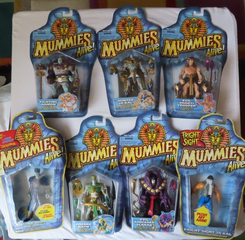 Mumien lebendig set figuren - mumien, lebendig!