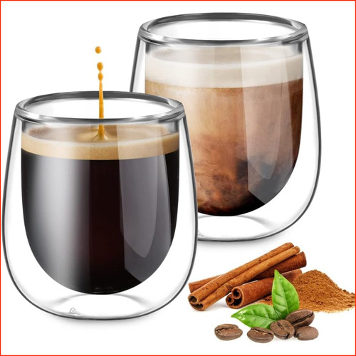 Espressotassen doppelwandig - espressotassen,