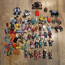 Huge Lot Of Playmobil Figures