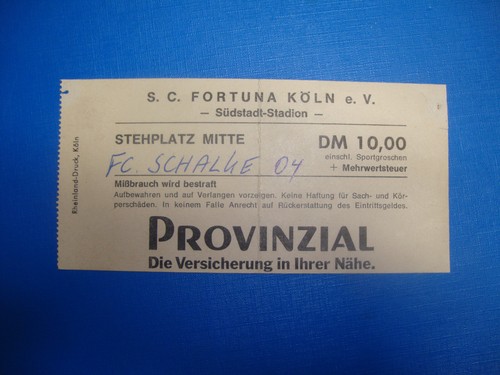 Ticket fortuna köln - fortuna,