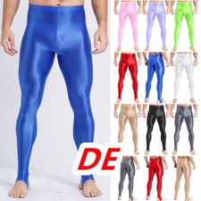 DE Herren Strumpfhosen Nylon Glanz Strümpfe Öl Lange Pantyhose Sissy Dessous