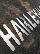 ❌️ HARLEY-DAVIDSON ❌️ Buchstaben V2A EDELSTAHL Schild Schriftzug Twincam M8 EVO