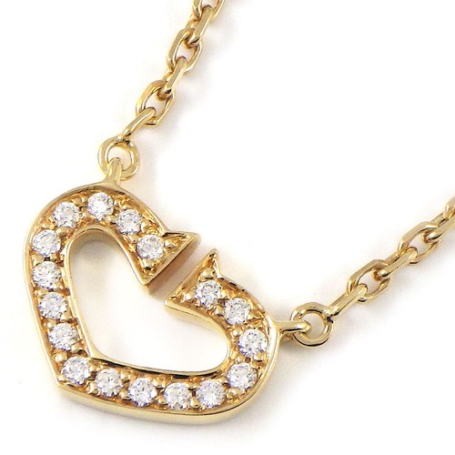 Cartier collier herz - cartier, diamant