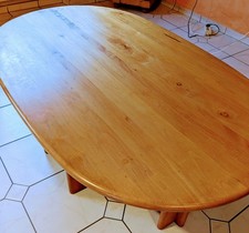 Massiver Wohnzimmertisch Erle geölt- Schreinerqualität - 140x85