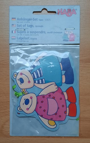 Haba anhänger set tiere neu - haba,
