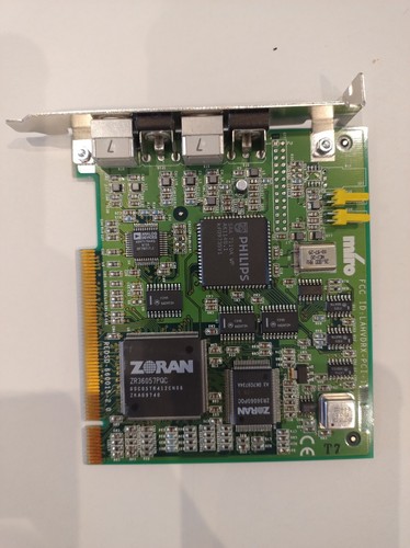 Miro mirovideo dc10 pci video - mirovideo,