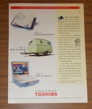 Seltene Werbung TOSHIBA TECRA