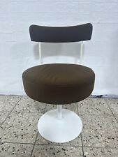 Tulpenfuss Stuhl Braun drehbar mit Rückenlehne 60/70er JAHRE  Vintage Tulip