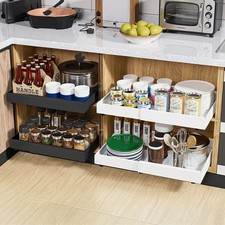 Teleskopschublade Küchenschublade Ausziehbar Schrankauszug Korbauszug Organizer