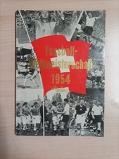 Fußball Weltmeisterschaft 1954 Sticker Buch