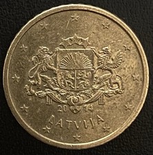 Latvija lettland eurocent - lettland, 50