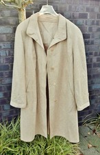 Damen Mantel / Sommermantel von Marcona - Gr. XL 50 52 beige mit kleinen Punkten