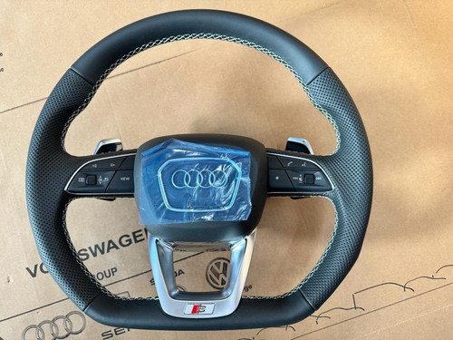 Audi sport lenkrad - lenkrad, leder