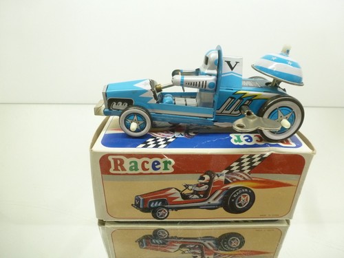 Racer robot ms269 tin toy - robot,