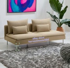 SALE! Ikea Soderhamn Schlafsofa Bezug - Replosa Beige 802.244.59