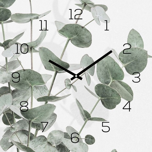 Wanduhr 30x30cm alu dibond - wanduhr, alu-dibond