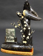 WW2 WK2 WH LW Ehrengeschenk Andenken Luftwaffe Adler Horn franz. Flugzeug 9860