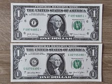 SET 2 x 1 Dollar Replacement