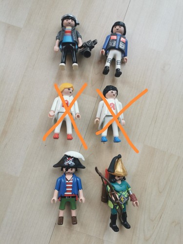 Playmobil figuren piraten - figuren, (piraten