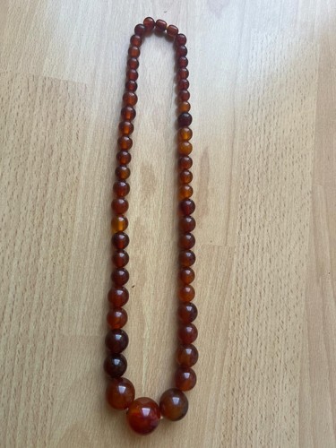 Bakelite bakalit halskette - bakalit,